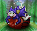 Tsukino Sitting on an Egg - HeartlessAngel3D