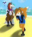 Welcome to the beach by TheFox0