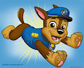 Coloring Book Chase - Colored and Uncolored