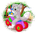 Riding Fast and Diaper Free