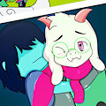 *Hug Ralsei colored