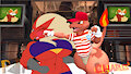 A fight with a Blaziken
