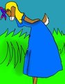 girl in the dress by Crazymixedupfurry
