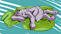 Comfy boi by ScramblePaws