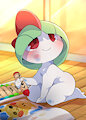 ralts by DAGASI