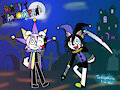 Halloween 2021-- jesters by Netherkitty