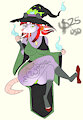 Witchy Opossum Adoptable (Open) by JudgingEyes
