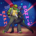 2012Raph/2018Donnie by riverhayashi