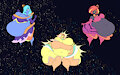 Gargantuan Galaxy Gals