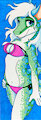 Pink Bikini Shark