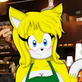 Carrie At Starbucks by Silverfantastic