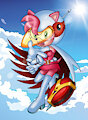 Amy as Jun The Swan by sonictopfan