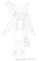Lolinktober Day 10 - Kindergarten Uniform