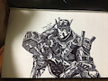 Inktober 2021, Day 6 Knight Lautrec by Alcho