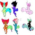 free tailmouths by Crazymixedupfurry