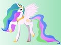 PRIncess Celestia by HolySparks