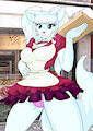 Waitrees cat by greatnixfox