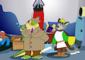 Brok and Graff Fanart by Jolly