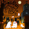Day 4: Ghost Family by NeiNing
