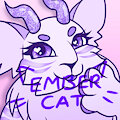 Luna headshot by EmberCat