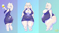 Toriel weight gain sequence
