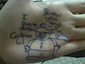 Cartman on my hand