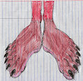 Stuart the Red Skunk Footshot
