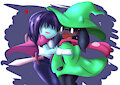 Fluffy Hug by DarlonDemonic