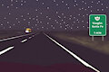 Meeting a Truck on Interstate 40