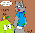 Stinky accident by PizzaWolf