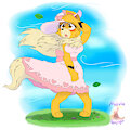 Sundress Gal *Commission* by MidnightRampager