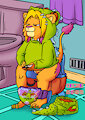 Pumpkin Potty Time
