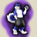 $5 Commission - ClipperHusky by MoonMochi
