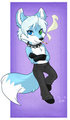 Chibi wolfy by ChaoticIceWolf