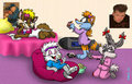 Slumber Party by Foxlover91