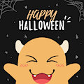 Ghost Bull Halloween Animation