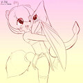 Krysi Hugging Cloudrunner
