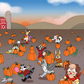At the Pumpkin Patch! -By rocketterrier999-