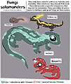 CRITTER CREATION-Fungi salamanders
