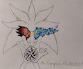 Inktober 2021 - Compass by Mariesand2468
