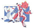 Gammamon & BetelGammamon by Mizuumi