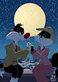 Under The Moon by Daffytitanic