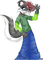 [Old Art] EricSkunk by Jennifer Skarupa