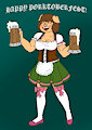 Bonnie & CO: Oktoberfest Rosie Pinup
