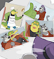 Brok and Graff Fanart by Glasses Gator