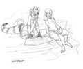 Brynne & Jenny Sketch