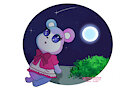 Judy star gazing