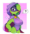 Ch: Sombra verde (Green Shadow) de Plantas vs. Zombies Héroes.