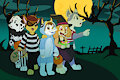 Trick or Treat with my friends