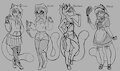 aubrey outfit sketches by FiftyfifthFleet